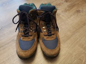 LL BEAN Kids US 8M Suede & Nylon Hiking Boots--USED - Picture 1 of 8