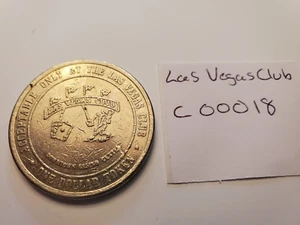 TOKEN DE JUEGO DE COLECCIÓN LAS VEGAS $1 - CASINO CLUB LAS VEGAS - C00018 - Imagen 1 de 2