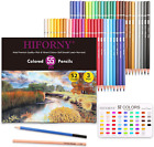 55 Pack Colored Pencils Set for Adult Coloring,52 Colors Coloring Pencils with E