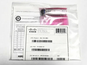 Neu Cisco GLC-EX-SMD 1000base-ex 40km SFP Transceiver Modul - Bild 1 von 2
