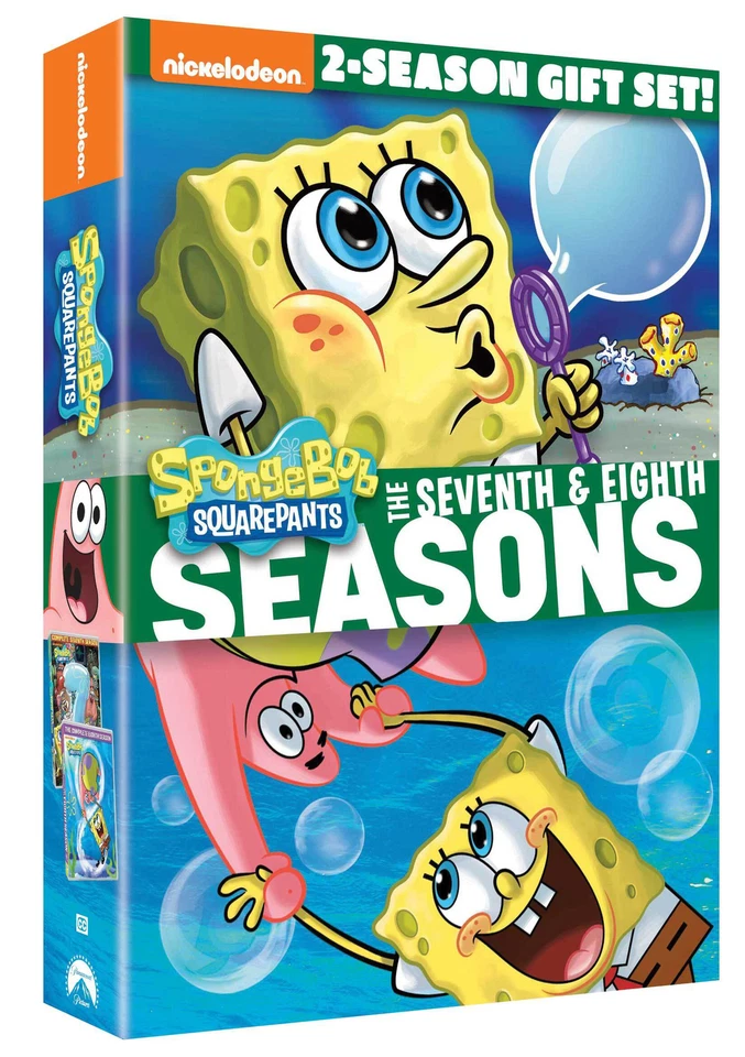 SpongeBob SquarePants: Seasons 7-8 (DVD, 2022)