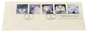 5 Arctic Animals 33 Cents Hand Cancel First Day Issue Cover, 03/12/1999 #99723 - Picture 1 of 2