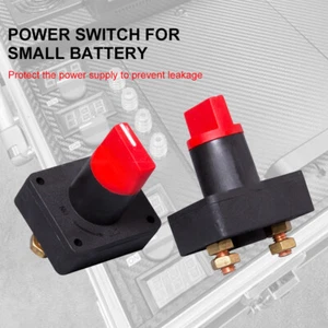 12V Battery Switch Isolator Battery Disconnect Switch For Boat Car Trucks Yachts - Picture 1 of 14