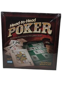Head-to-Head Poker Parker Brothers Six Games In One! NEW - Picture 1 of 4