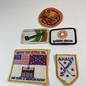Vintage Aufnäher 5 Stück Kombiversand möglich - A - Bild 1 von 4