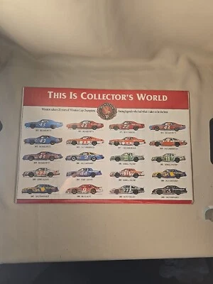 New "This Is Collector's Poster" Nascar Winston Cup Champions 20 Years Poster - Image 1 of 4