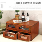  Desk Organizer Drawers for Desktop Cabinet Wood Storage Cabinets Office Box