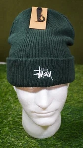 Stussy Basic Cuff Beanie ‘Forest’ (1 Size Fits All) * Brand New w/ Tags* - Picture 1 of 5