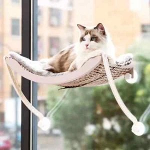 Cat Window Perch Hammock Seat Large Cats Cat Bed Shelves Furniture for WindowNew - Picture 1 of 6