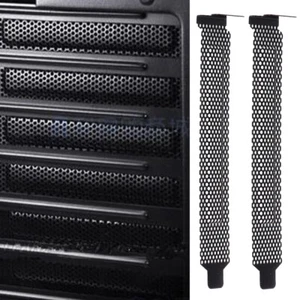 20 PZ Copri Slot Ventilato PCI Piastra Posteriore Dissipazione Calore Antipolvere - Foto 1 di 12