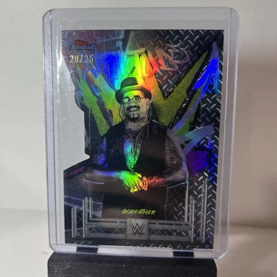 2025 Topps Finest WWE Godfather Rare Die-Cut /25 #219 - Image 1 of 4