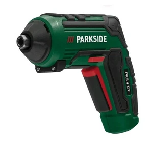 Parkside 4V Cordless Screwdriver Set With 15 Bit & USB-C Cable LED Work Light - Picture 1 of 4