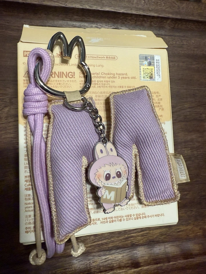 Letter M-The Monsters Pin for Love Series Pendant Alphabet Authentic US Seller - Image 1 of 1