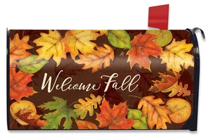 Briarwood Lane Leaf Toss Fall Mailbox Cover - Picture 1 of 5