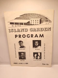Raro Programa de Lucha Estelar Años 60 Island Garden Long Island City 6/12/64 - Imagen 1 de 4