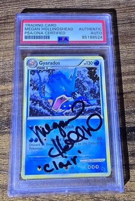 Pokemon Gyarados | 30/30 HGSS Trainer | Megan Hollingshead Sign | PSA Certified - Image 1 of 2
