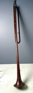 Frank Holton & Co Legionario Herald Bugle primi anni '30 raro 32 1/2" con boccaglio - Foto 1 di 9