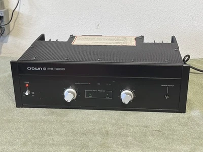 Amplificador de potencia Crown PS-200 Foto 1 de 4