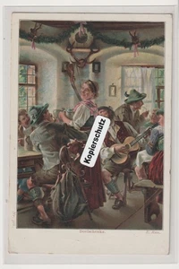 E.Rau    Künstlerpostkarte  Dorfschenke - Picture 1 of 2
