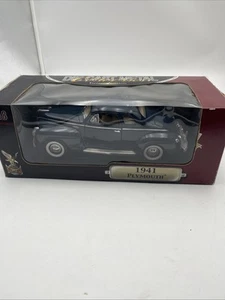 Road Signature 1941 Plymouth Deluxe cupé 1:18 diecast modelo de coche azul - Imagen 1 de 20