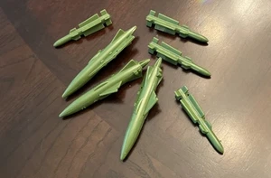 De colección GI Joe Cobra Vehículo Piezas 1985 Snow Cat Accesorio LOTE 7 misiles De colección - Imagen 1 de 1