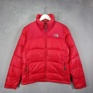 The North Face Nuptse Jacke Damen Small Dunkelrosa Puffer Mantel Daunen Gefüllt - Bild 1 von 13