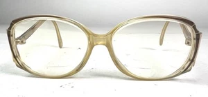 Maurice St Michel Womens Eyeglasses Aviator Peach Full Rim 135 Frames Only - Picture 1 of 8