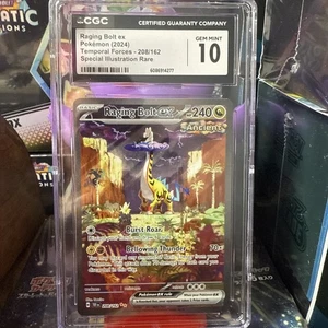 Raging Bolt ex 208/162 SV05: Temporal Forces Holo - Picture 1 of 2