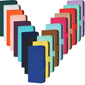 For Xiaomi 17 Pro 17 15T Redmi 15 Note 15 Luxury Leather Wallet Case Phone Cover - Picture 1 of 30