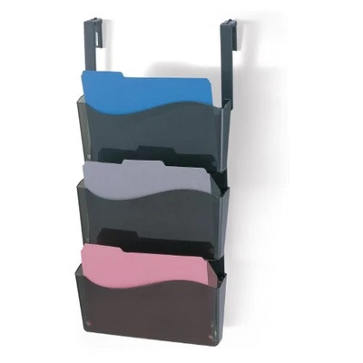 Organizador de archivos de pared Oic con percha - 26,5" altura X 13,3" ancho X 3" profundidad - Foto 1 de 4