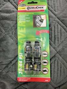 Slime 20091 Quik Check Tire Pressure Indicator Caps – Easy Pressure Monitoring  - Picture 1 of 1