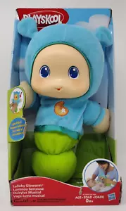 Playskool Blue Lullaby Gloworm Toy Plush with Lights and Music New Damaged Box - Picture 1 of 11