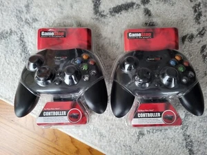 2 GameStop Brand Wired Microsoft Xbox Controllers NEW IN PACKAGE Sealed. - Picture 1 of 4