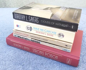 DOROTHY SAYERS LOT Clouds of Witness Poison Have His Carcase 2 story collections - Imagen 1 de 2