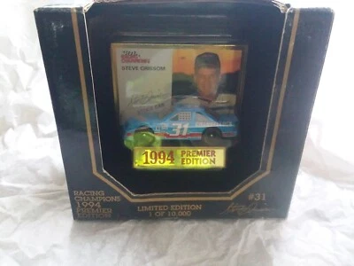 Lumina de bloqueo de canal Steve Grissom #31 edición Premier RC de colección Foto 1 de 4