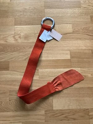 Mango MNG Gürtel Rot Leder Leather Waist Belt Neu  - Bild 1 von 3