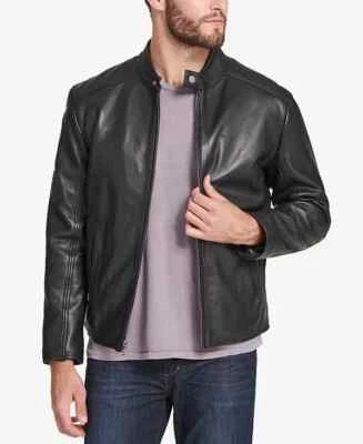 Marc New York Men's Leather Moto Jacket,  - Black    Size XXLarge - Image 1 of 4