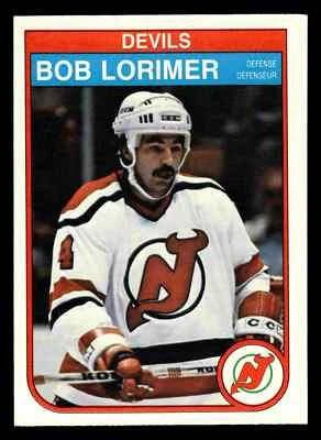 1982-83 O-Pee-Chee Bob Lorimer #142 - New Jersey Devils - Image 1 of 2