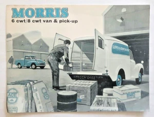 Original Vintage Morris 6 cwt/8 cwt Van & Pick-up 1967-1972 Sales Brochure Rare! - Picture 1 of 4