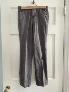 Brooks Brothers Boys Gray Dress Pants Sz 14 Herringbone 100% Cotton - Picture 1 of 10