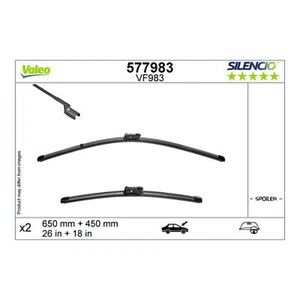 Front Windscreen Wiper Blade VALEO for 6 Series Kangoo Citan Sportage T-Class To - Picture 1 of 6