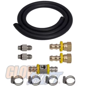 2007.5-2009 Dodge Ram 6.7L Fuel Pressure Big Line Kit w T-Fitting for Cummins - Bild 1 von 1