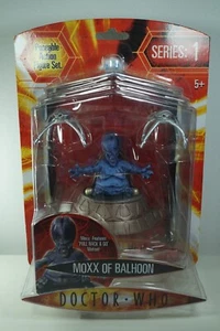 Doctor Dr Who DOCTOR MOXX OF BALHOON and Robot Spiders Figure Series 1 MOC! - Picture 1 of 4
