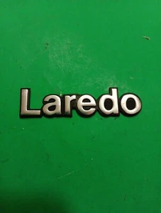 84-96 Jeep Cherokee XJ Laredo Emblem Badge OEM Factory Fender Name Plate - Picture 1 of 6