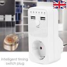 # Dual USB EU Plug Timing Socket Timer Switch Countdown Outlet Controllers