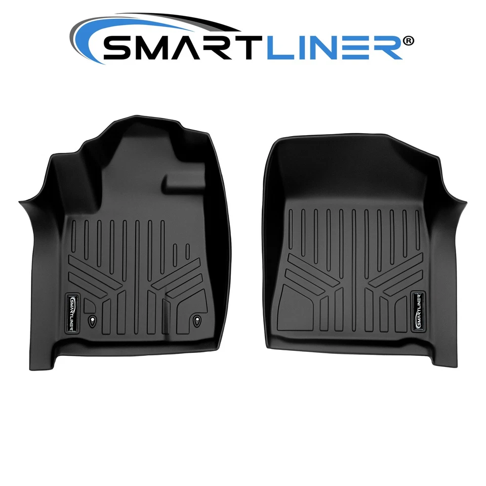 SMARTLINER Custom Fit Floor Mats 1st Row Liner Set OEM 2008-2011 Toyota Sequoia Foto 1 de 4