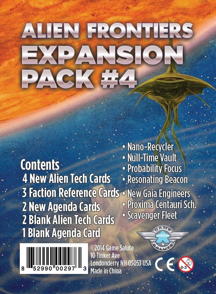 Alien Frontiers: Expansion Pack #4 NUEVO SELLADO Foto 1 de 1