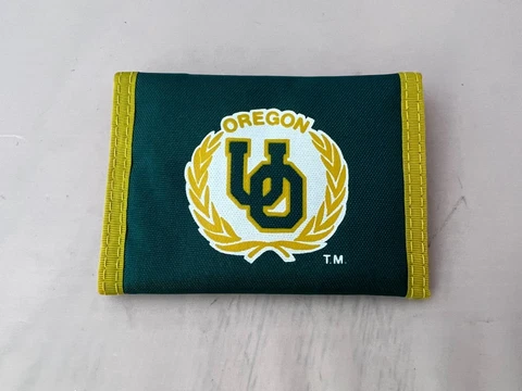 Gunther UO OREGON DUCKS Bi Fold Wallet NCAA University Of Oregon BRAND NEW! Cover