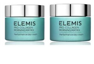 2x Elemis Pro-Collagen Morning Matrix Cream SPF 30 Anti Wrinkle Day Cream 30ml