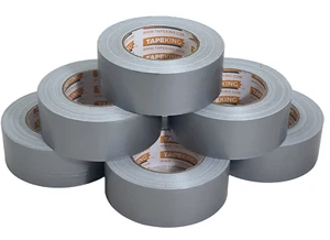 Tape King Silver Duct Tape 6 Pack - each 1.88 Inch x 35 Yards - Picture 1 of 6